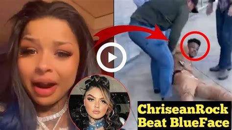 chrisean rock fights|Blueface Gets in Bizarre Fight with Chrisean Rock in。